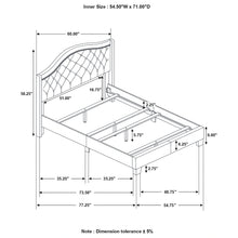 Load image into Gallery viewer, Sonoma Wingback Bed