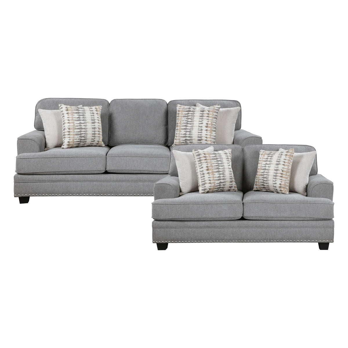 Bradford-2pc Set: Sofa, Love image