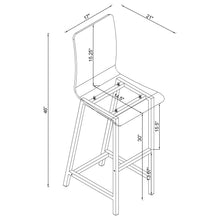 Cargar imagen en el visor de la galería, Tolbert Bar Table Set (Table and 4 Stool)