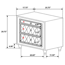 Cargar imagen en el visor de la galería, Antonella Nightstand