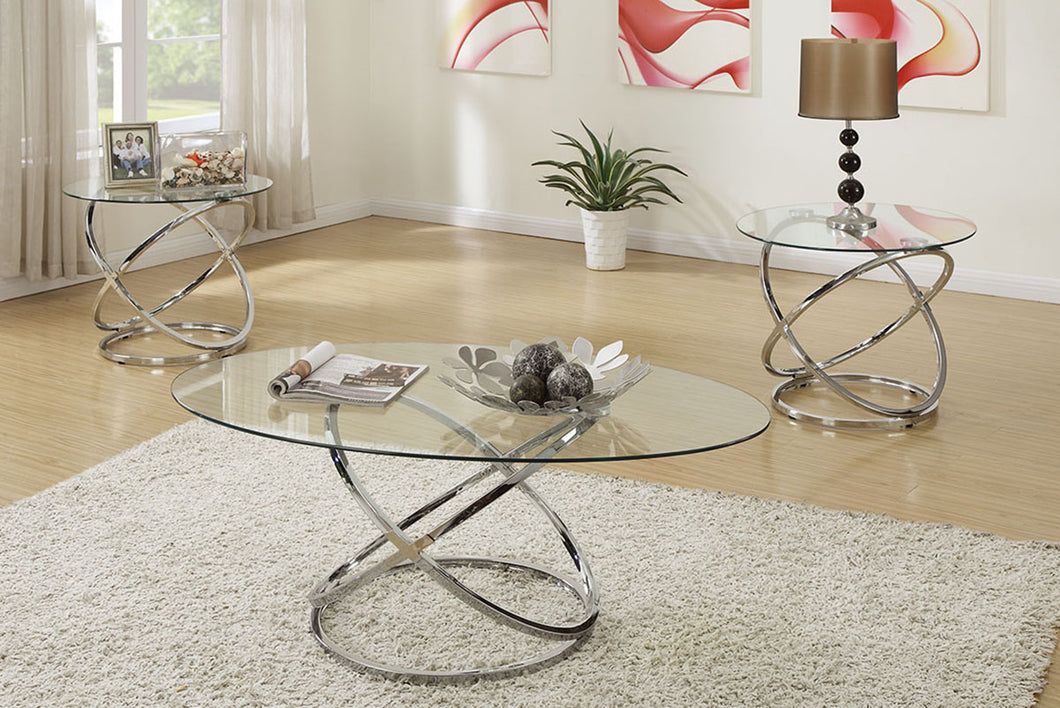 POUF3087-Coffee Table (3pc Set)