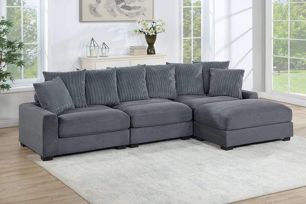 Modular 4-Pcs Modular Set Sectional - POU174 /179 (Copy)