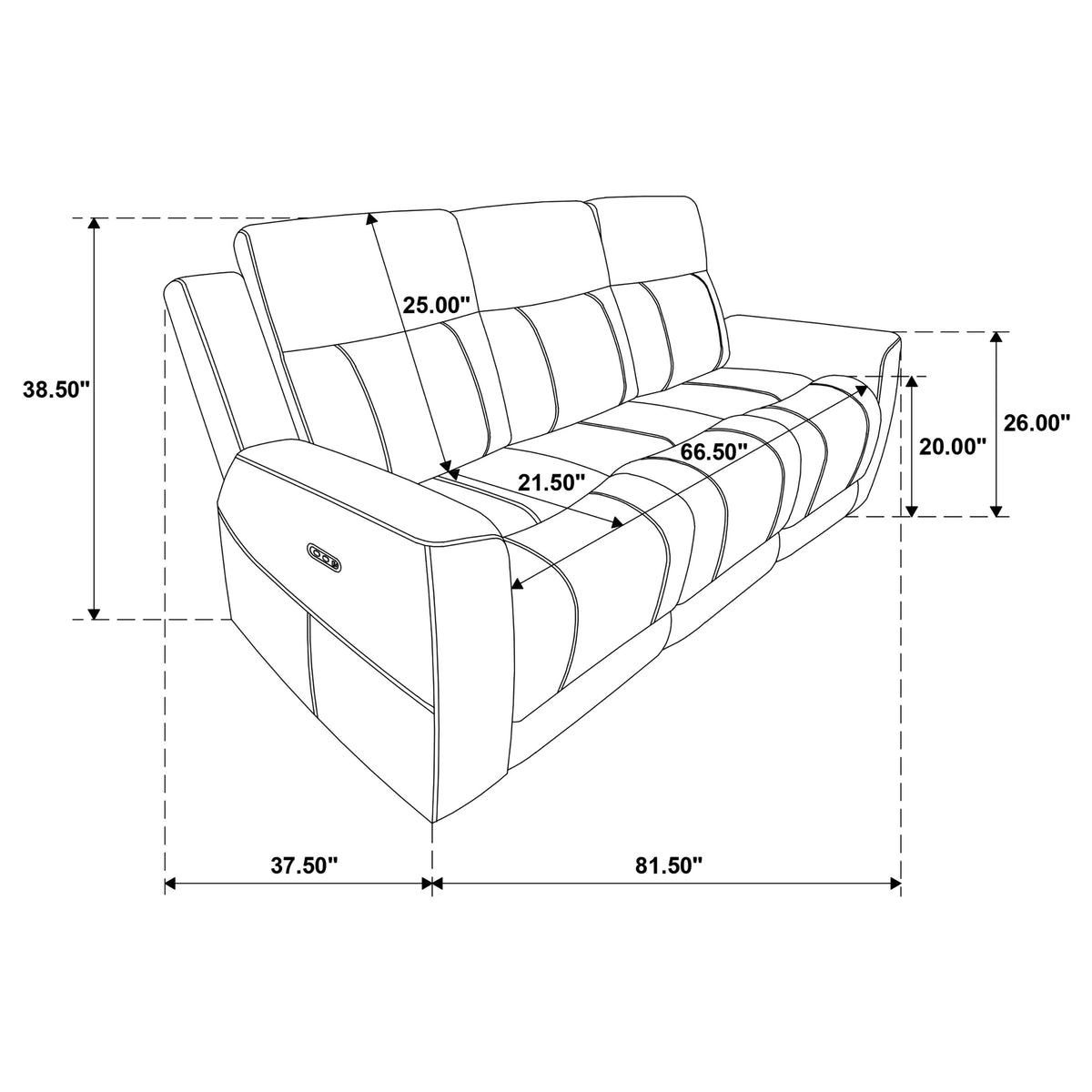 Kennett Power Reclining Sofa Set