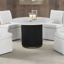 Load image into Gallery viewer, Varde Round Dining Marble Table
