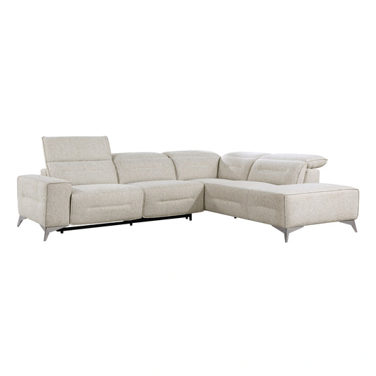 Adahlia-(2)2-Piece Power Reclining Sectional with Right Chaise image
