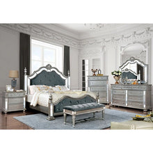 Load image into Gallery viewer, Azha Silver/Gray Cal.King &amp; Queen Bed