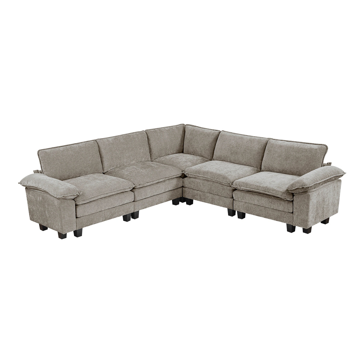 Dublin-(6)5-Piece Modular Sectional image