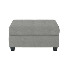 Cargar imagen en el visor de la galería, 9507GRY-4 - Storage Ottoman