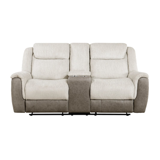Harriette-Double Reclining Love Seat with Center Console image