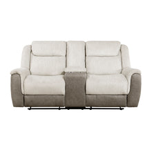 Cargar imagen en el visor de la galería, Harriette-Double Reclining Love Seat with Center Console image