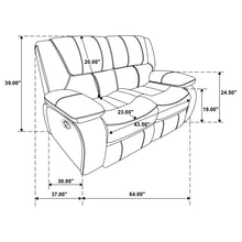 Load image into Gallery viewer, Camila Reclining Sofa Set