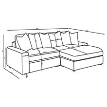 Load image into Gallery viewer, Blaine Sectional Sofa