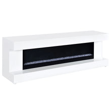 Cargar imagen en el visor de la galería, Mallory TV Stand Fireplace Console