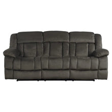 Cargar imagen en el visor de la galería, Laurelton Double Reclining Sofa in Chocolate 9636-3