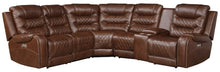 Load image into Gallery viewer, Putnam Corner Seat in Brown 9405BR-CR