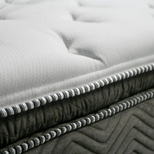 Cargar imagen en el visor de la galería, STORMIN White/Gray 13" Euro Pillow Top Mattress, Full