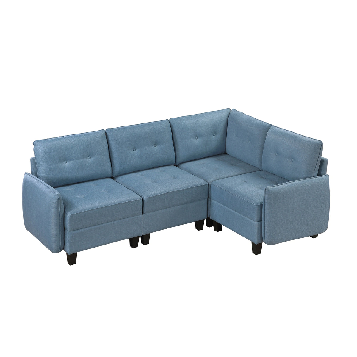 Garren-(4)4-Piece Sectional with Storage image