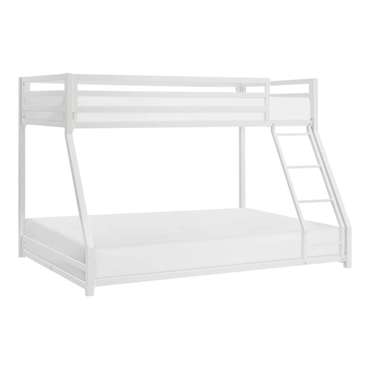 B2010WHTF-1 - Twin/Full Bunk Bed