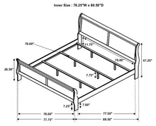 Cargar imagen en el visor de la galería, Louis Philippe Bedroom Set