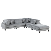 Cargar imagen en el visor de la galería, Robstown-(5)5-Piece Modular Sectional with Ottoman image