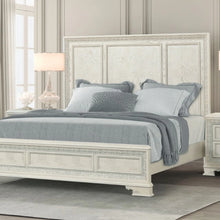 Cargar imagen en el visor de la galería, Stella Mia E.King &amp; Queen Bed White &amp; White