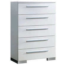 Load image into Gallery viewer, CLEMENTINE Glossy White Chest