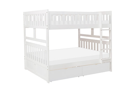 Galen-(4) Full/Full Bunk Bed with Storage Boxes image