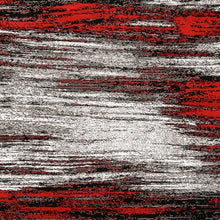 Cargar imagen en el visor de la galería, Sivas Gray/Red 5' X 8' Area Rug