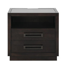 Cargar imagen en el visor de la galería, Larchmont Nightstand in Charcoal 5424-4