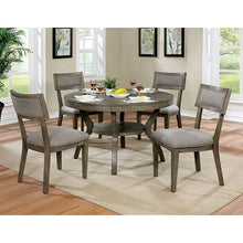Cargar imagen en el visor de la galería, Leeds Gray Round Dining Table