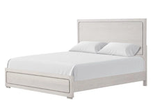 Cargar imagen en el visor de la galería, Crowthorne E.King &amp; Queen Bed Grey &amp; White