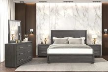 Cargar imagen en el visor de la galería, Crowthorne E.King &amp; Queen Bed Grey &amp; White