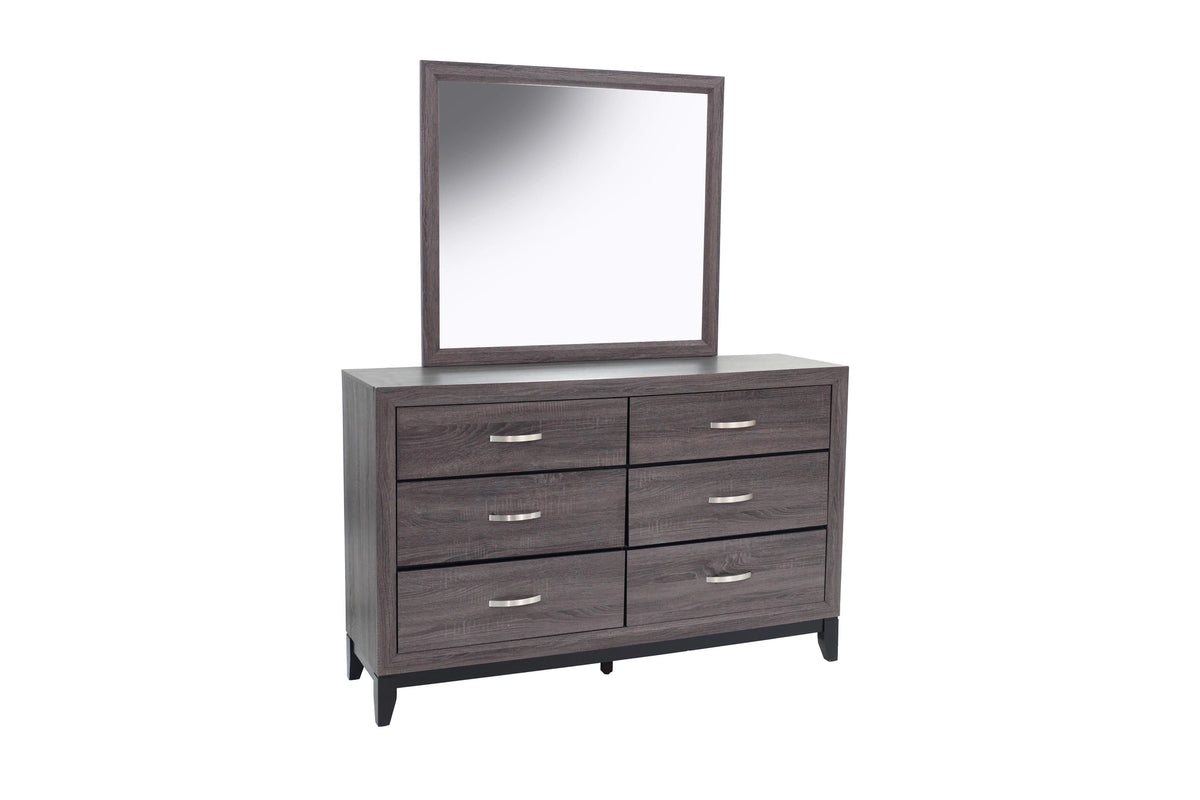 Liihfd Mirror in Foil Grey