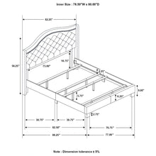 Load image into Gallery viewer, Sonoma Wingback Bed