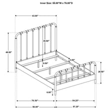 Load image into Gallery viewer, Rocco All Wood Water Pipe Open Frame Bed