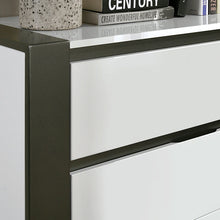 Cargar imagen en el visor de la galería, BIRSFELDEN Cal.King, E.King, &amp; Queen Bed w/ Drawers, White