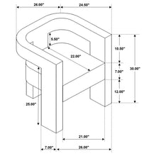 Load image into Gallery viewer, Petra Accent Chair