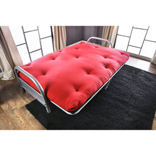 Cargar imagen en el visor de la galería, Aksel Black/Red Futon Mattress, Black, Red &amp; Gray