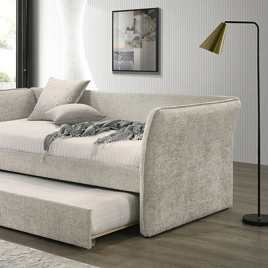 Yuri Twin Daybed w/ Trundle Beige