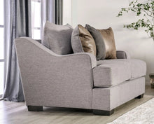 Cargar imagen en el visor de la galería, SKYLINE Sofa, Light Gray/Brown