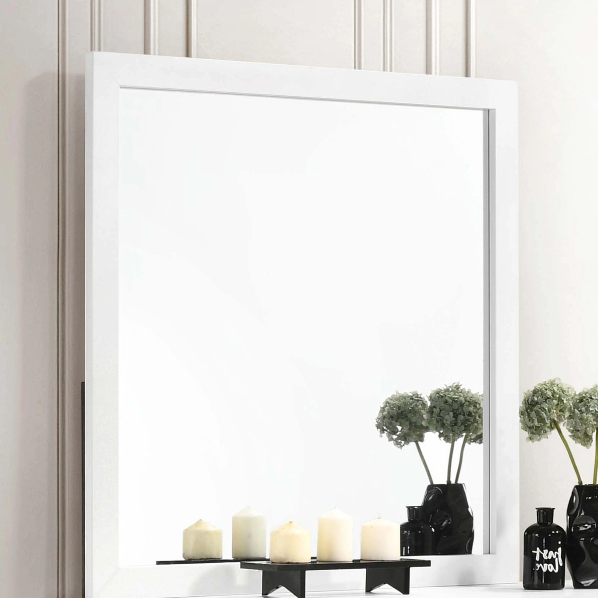 Kendall Square Dresser Mirror Black