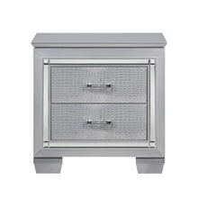 Load image into Gallery viewer, Allura Nightstand in Silver 1916-4