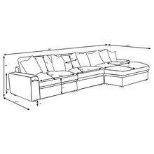 Cargar imagen en el visor de la galería, Blaine Stationary Sectional