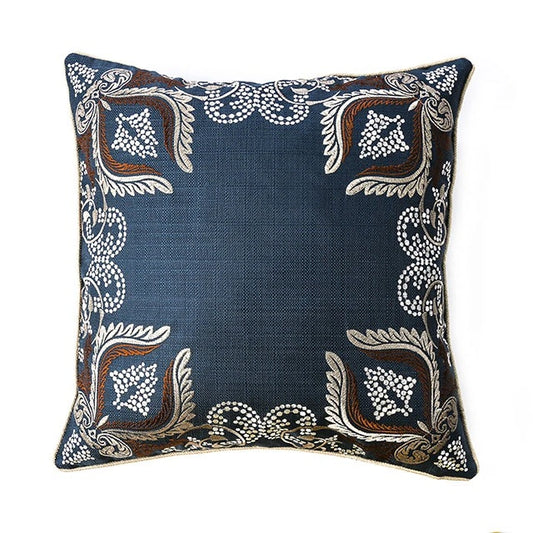Dina Navy 20" X 20" Pillow, Navy (2/CTN)
