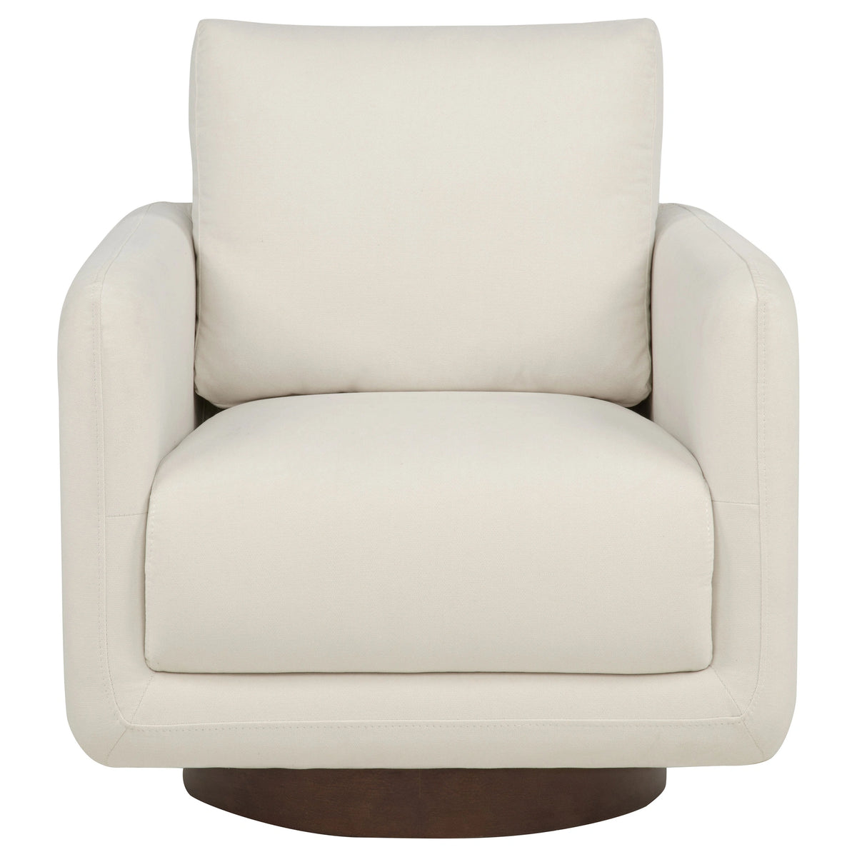Iris Upholstered Swivel Accent Chair