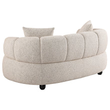 Cargar imagen en el visor de la galería, Whitney Woven Fabric Upholstered Loveseat