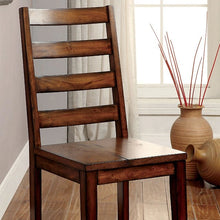 Cargar imagen en el visor de la galería, MADDISON Tobacco Oak Side Chair (2/CTN)