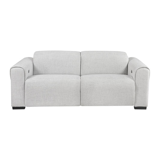 McPherson-(2)Power Double Reclining Love Seat with Power Headrests, Charging Ports image