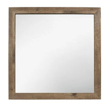 Cargar imagen en el visor de la galería, Mandan Mirror in Weathered Pine 1910-6