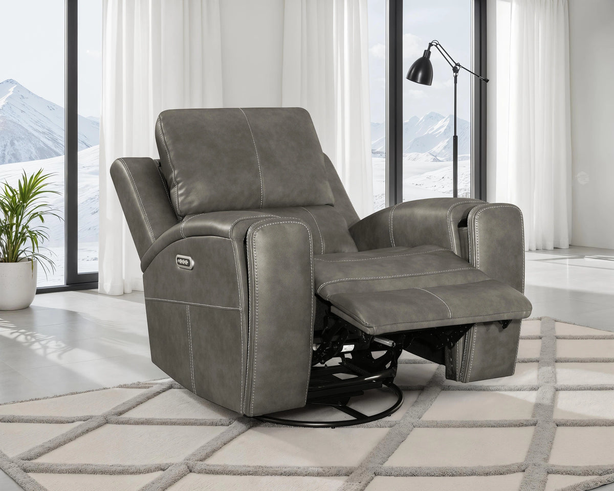 Brickston Triple Power Swivel Glider Recliner